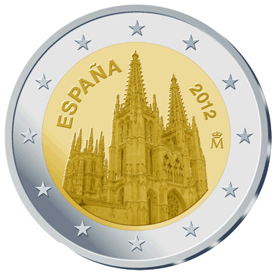 Spain 2 euro 2012