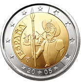 spain 2 euro 2005