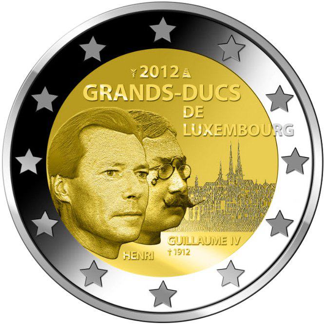 Luxembourg 2 euro 2012