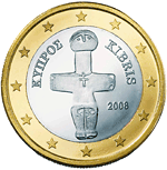 Euro coin cyprus