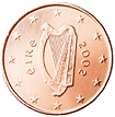 irish euro coins 1 cent