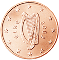 irish euro coins 2 cent
