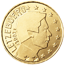 luxembourg euro coins 10 cent
