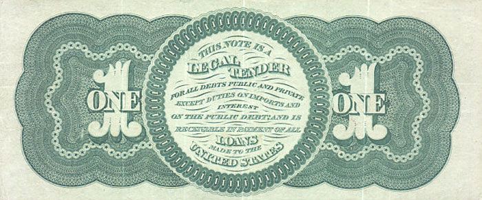 us banknotes - one dollar