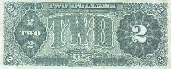 us banknotes - two dollars