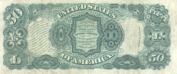 us banknotes - fifty dollars